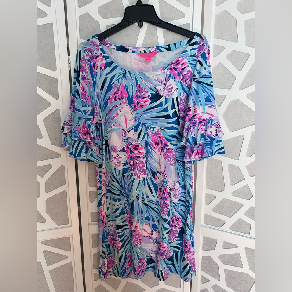 Lilly Pulitzer Tropical Print Dress